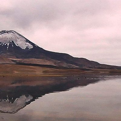 Nevado Parinacota Lago Chungara Altiplano de Arica y Parinacota